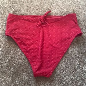 high waisted bikini bottoms
